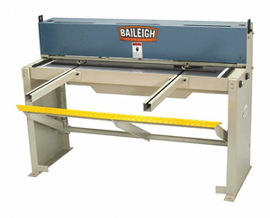 FOOT SHEAR 52 L. OF CUT 24 BACK GAUGE by Baileigh Industrial