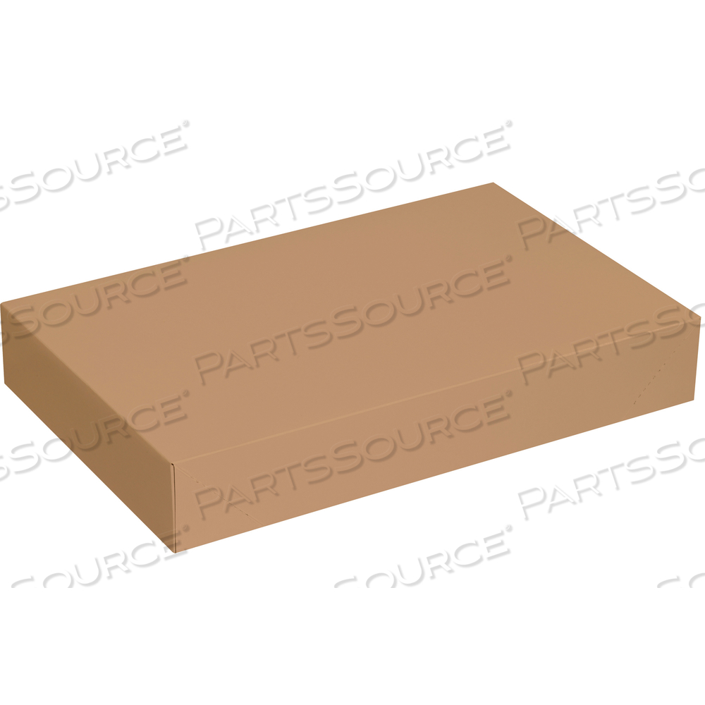APPAREL BOXES, 24" X 14" X 4", KRAFT, 25/CASE by BOX Partners (Box Acquisitions, LLC)