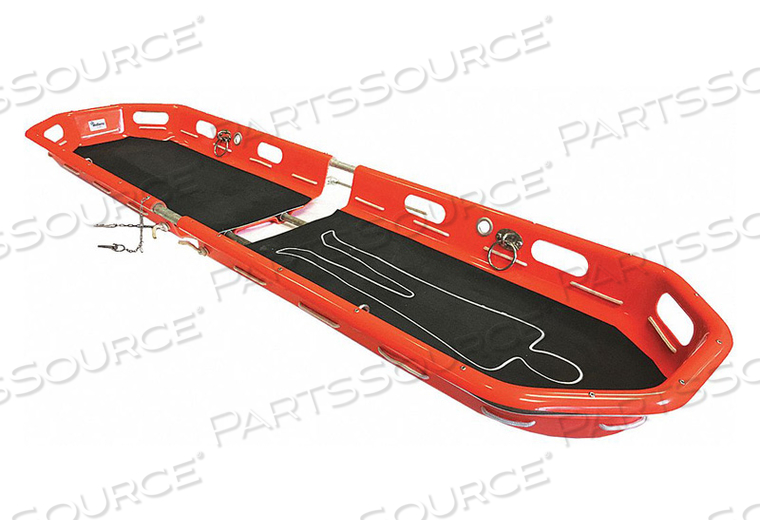 FOLDING BASKET STRETCHER ORANGE 86 L 