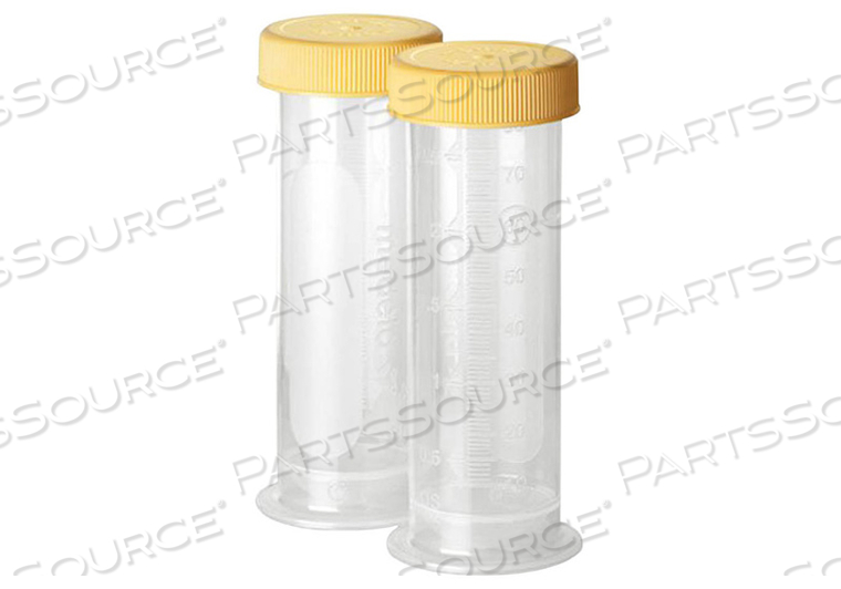 BREAST MILK CONTAINER, 80 ML, PLASTIC, CLEAR by Medela (Breastfeeding Division) BREAST MILK CONTAINER, 80 ML, PLASTIC, CLEAR by Medela (Breastfeeding Division)