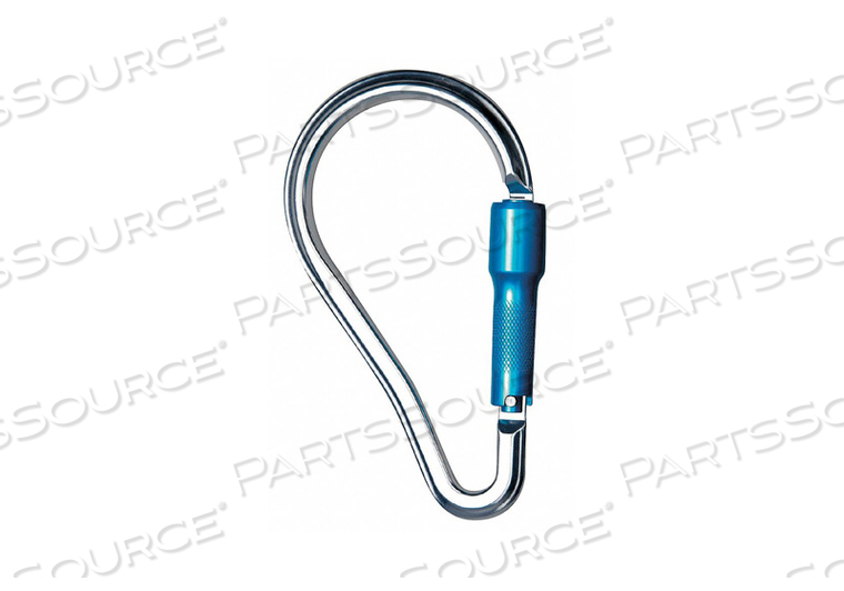 CARABINER 2 GATE OPENING SILVER by SureWerx CARABINER 2 GATE OPENING SILVER by SureWerx