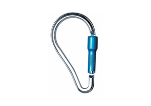CARABINER 2 GATE OPENING SILVER by SureWerx