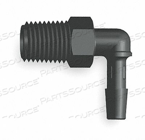 ELBOW THREADED NYLON 1/4 IN NPT PK10 by Eldon James Corporation ELBOW THREADED NYLON 1/4 IN NPT PK10 by Eldon James Corporation