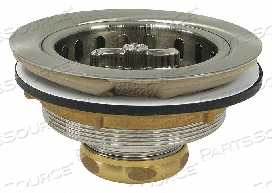 SINKSTRAINER D1-1/2 BRASS PLASTIC by Perfect Putty