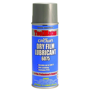 DRY FILM LUBRICANT, 16 OZ AEROSOL CAN by Crown DRY FILM LUBRICANT, 16 OZ AEROSOL CAN by Crown