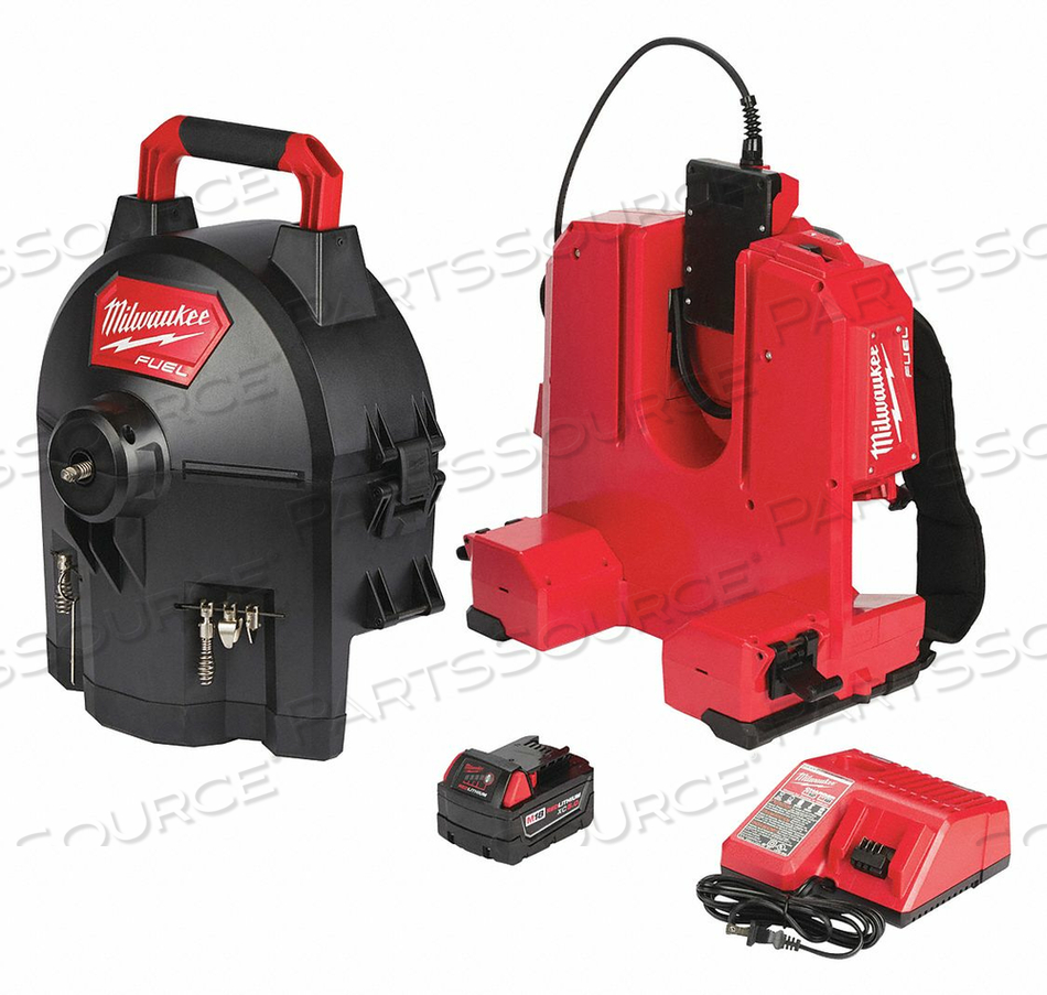 DRAIN GUN KIT 18.0V 100 FT MAX RUN by Milwaukee Electric Tools DRAIN GUN KIT 18.0V 100 FT MAX RUN by Milwaukee Electric Tools