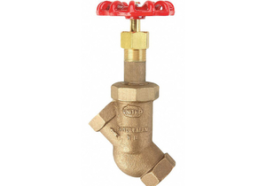 GLOBE VALVE 1 BRONZE FNPT 400 PSI by United Brass Works