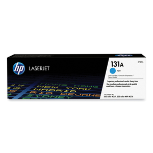 HP 131A, (CF211A) CYAN ORIGINAL LASERJET TONER CARTRIDGE by HP (Hewlett-Packard)