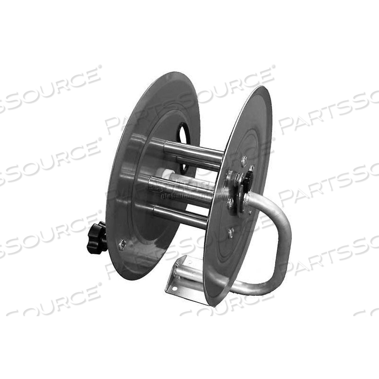 HOT-2-GO 3/8" X 150' CAPACITY 5000 PSI STAINLESS STEEL PRESSURE WASHER HOSE REEL by Hydro Tek Systems Inc HOT-2-GO 3/8" X 150' CAPACITY 5000 PSI STAINLESS STEEL PRESSURE WASHER HOSE REEL by Hydro Tek Systems Inc
