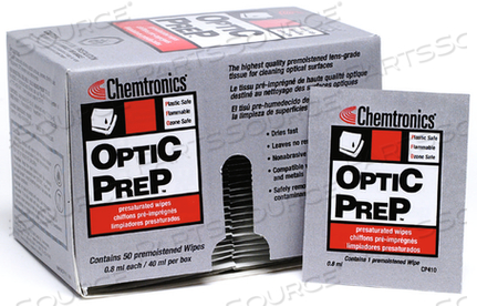 OPTIC-PREP CLEANER WIPE by Newark / Element 14 OPTIC-PREP CLEANER WIPE by Newark / Element 14