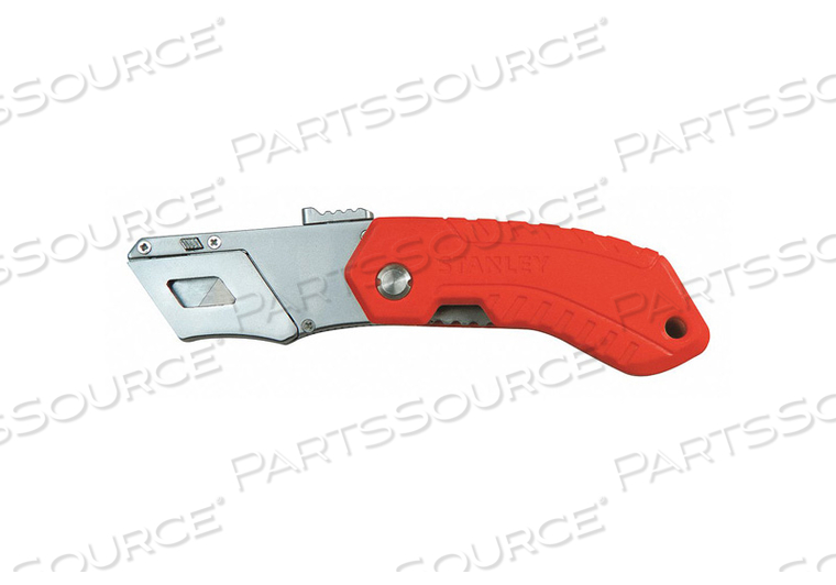 STHT10243 Stanley FOLDING SAFETY KNIFE 6-1/2 IN. ORANGE : PartsSource ...