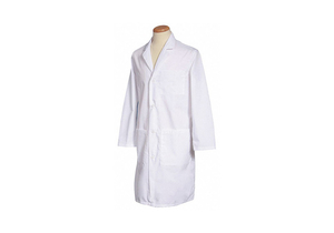 LAB COAT 3XL WHITE 43-1/4 IN L by Fashion Seal