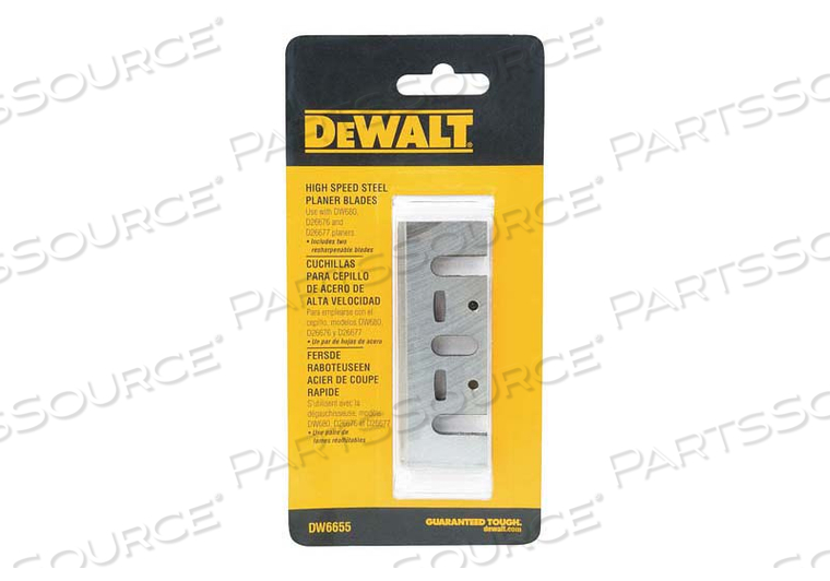 REPLACEMENT PLANER BLADE PK2 by DeWalt