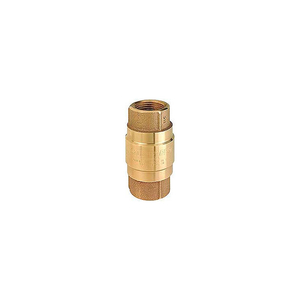 2-1/2" FNPT BRASS CHECK VALVE WITH BUNA-S RUBBER POPPET by Strataflo Products Inc.