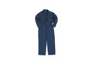 FLAME-RESISTANT COVERALL NAVY L HRC1 by VF Imagewear, Inc.