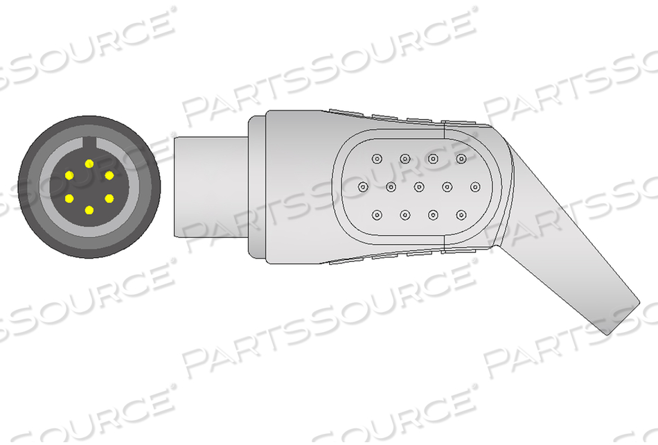 6 PIN EDWARDS IBP CABLE 