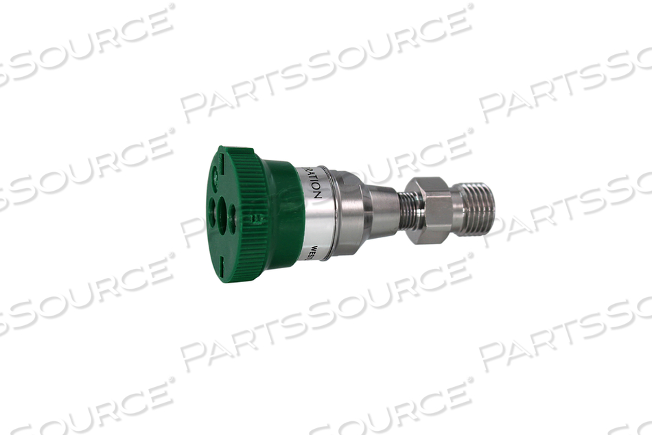 QUICK CONNECT COUPLER, DISS MALE X FEMALE, OXYGEN, GREEN by Bay Corporation