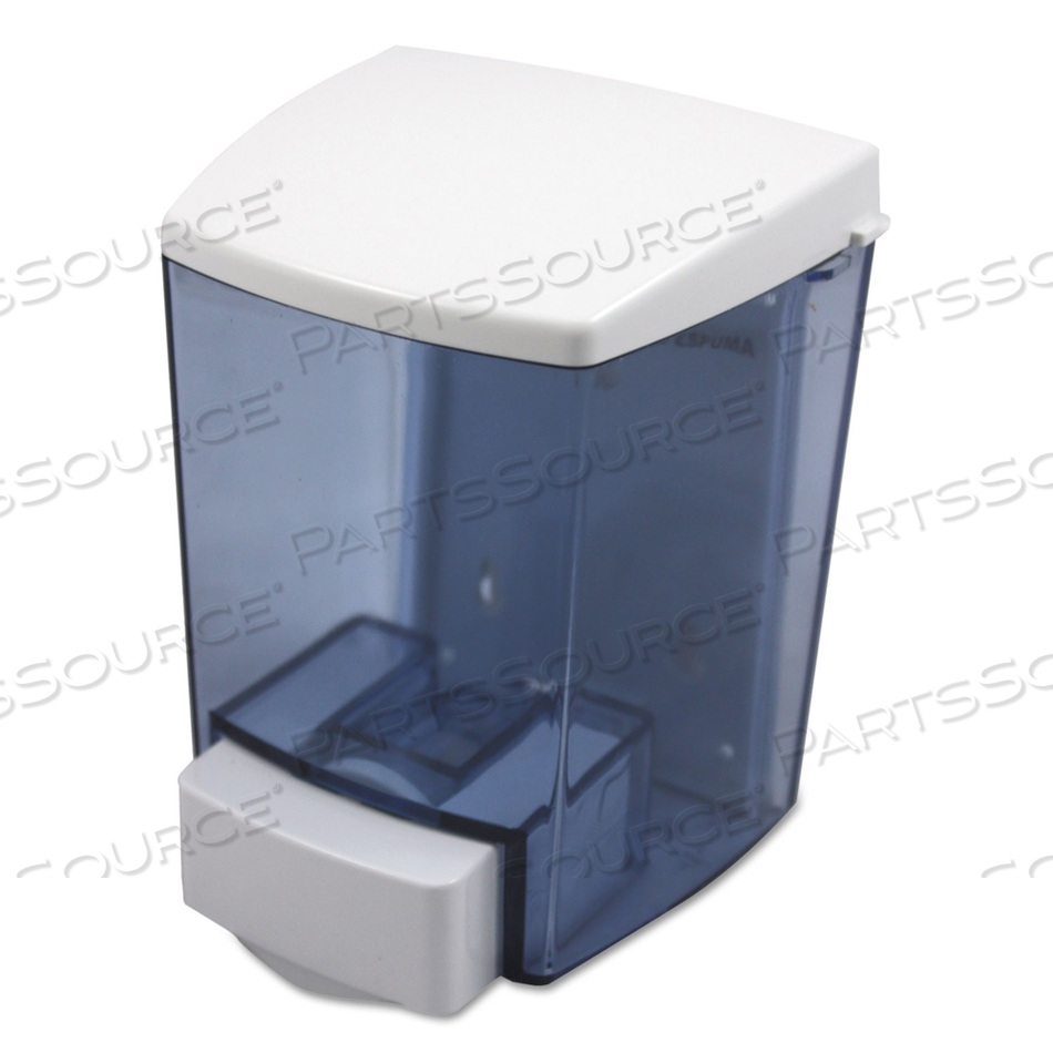 CLEARVU ENCORE LIQUID SOAP DISPENSER, 30 OZ, 4.5 X 4 X 6.25, BLACK/WHITE by Impact Clearvu CLEARVU ENCORE LIQUID SOAP DISPENSER, 30 OZ, 4.5 X 4 X 6.25, BLACK/WHITE by Impact Clearvu