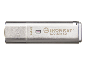 IRONKEY LOCKER+ 50, USB FLASH DRIVE, ENCRYPTED, 32 GB, USB 3.2 GEN 1 by Kingston Technology