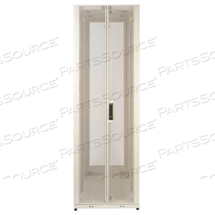42U RACK ENCLOSURE SERVER CABINET WHITE SHOCK PALLET DOORS SIDES by Tripp Lite 42U RACK ENCLOSURE SERVER CABINET WHITE SHOCK PALLET DOORS SIDES by Tripp Lite