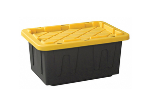 STORAGE TOTE POLYPROPYLENE SMOOTH 15GAL. by Durabilt