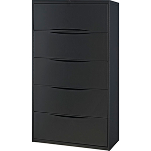 INTERION 36" PREMIUM LATERAL FILE CABINET 5 DRAWER BLACK by Jiaxing Haihong Mechanical & Electrical