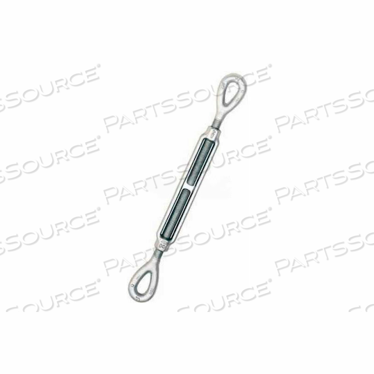 1/2" X 6" EYE & EYE TURNBUCKLE - PACK OF 10 