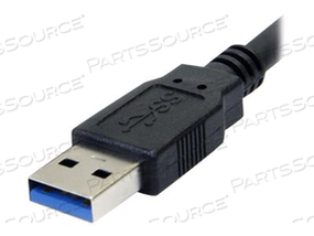 10 FT BLACK SUPERSPEED USB 3.0 CABLE A TO B - M/M by StarTech.com Ltd.