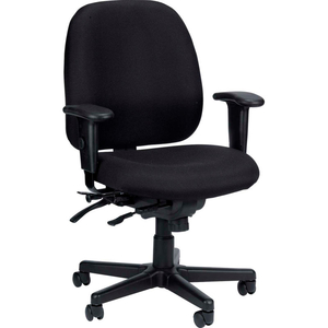 EUROTECH 4X4 TASK CHAIR - BLACK FABRIC by Raynor Marketing