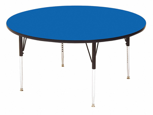 HIGH PRESSURE ROUND TABLE 60 BLUE by Correll HIGH PRESSURE ROUND TABLE 60 BLUE by Correll