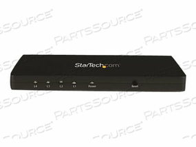 4K HDMI 4-PORT VIDEO SPLITTER - 1X4 HDMI SPLITTER - 4K 30HZ - VIDEO/AUDIO SWITCH - 4 X HDMI - DESKTOP 4K HDMI 4-PORT VIDEO SPLITTER - 1X4 HDMI SPLITTER - 4K 30HZ - VIDEO/AUDIO SWITCH - 4 X HDMI - DESKTOP