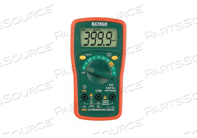MINI DIGITAL MULTIMETER 600V by Extech Instruments