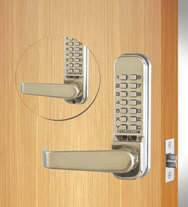 MECHANICAL LOCKSET POWDER COATED LEVER by Codelocks MECHANICAL LOCKSET POWDER COATED LEVER by Codelocks