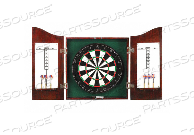 DARTBOARD DARK CHERRY 25-1/2INH X 44INW by Hathaway