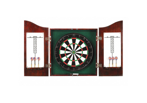 DARTBOARD DARK CHERRY 25-1/2INH X 44INW by Hathaway