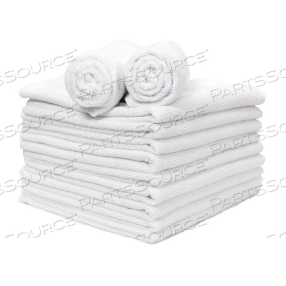 MICROFIBER HAND TOWELS 15 X 24 WHITE by Monarch Brands Inc.