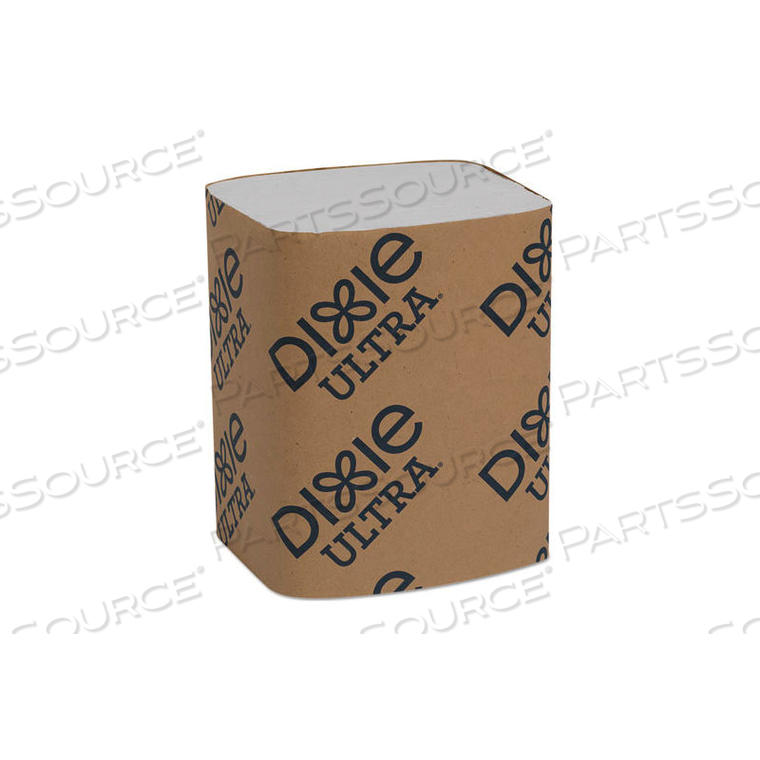 DIXIE ULTRA, INTERFOLD NAPKIN REFILLS, 6-1/2"WX9-7/8"D, WHITE, 6000/CARTON by United Stationers Supply