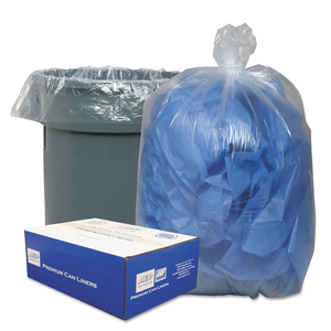 LINEAR LOW-DENSITY CAN LINERS, 30 GAL, 0.71 MIL, 30" X 36", CLEAR, 25 BAGS/ROLL, 10 ROLLS/CARTON by Classic Clear