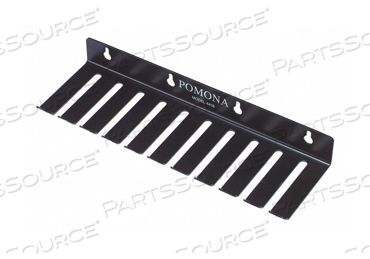 TEST LEAD HOLDER BLACK 10 SLOTS by Pomona Electronics