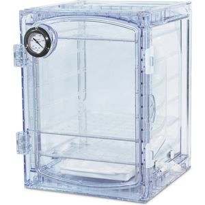 LAB COMPANION CLEAR POLYCARBONATE VACUUM DESICCATOR CABINET, 45 LITER by Bel-Art Products LAB COMPANION CLEAR POLYCARBONATE VACUUM DESICCATOR CABINET, 45 LITER by Bel-Art Products