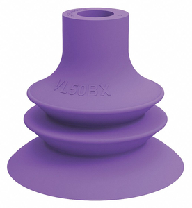 SUCTION CUP PURPLE 50MM DIA 44MM H PK5 by Valuline