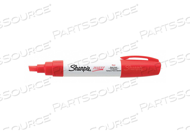 PAINT MARKER BROAD POINT RED PK6 
