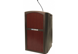 LECTERN WIRELESS BLACK/CHERRY by Amplivox Sound Systems