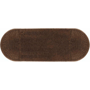 WATERHOG ECO GRAND ELITE 3/8" THICK TWO ENDS ENTRANCE MAT, CHESTNUT BROWN 6' X 14'8" by Andersen Company