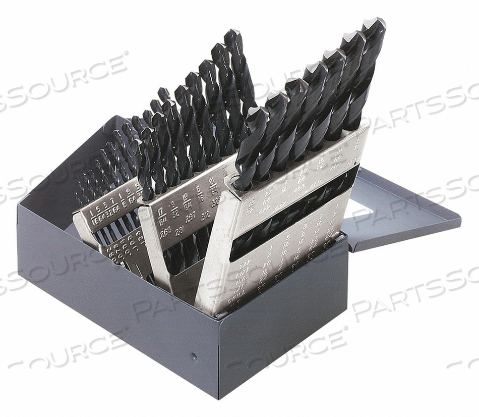 DRILL-BIT SET, 29-PC. REGULAR-POINT by Klein Tools
