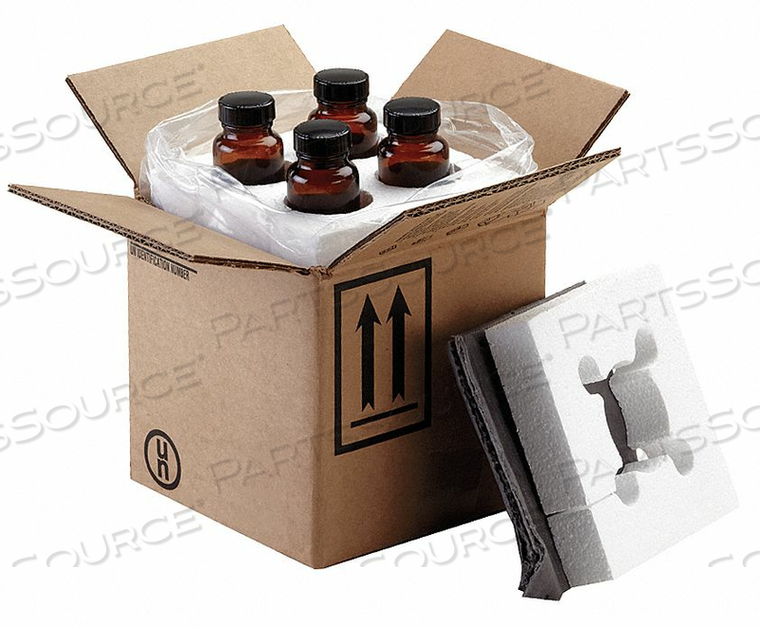 HAZMAT SHIPPING KIT (4) 8 OZ BOTTLES PK4 by Berlin