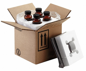 HAZMAT SHIPPING KIT (4) 8 OZ BOTTLES PK4 by Berlin