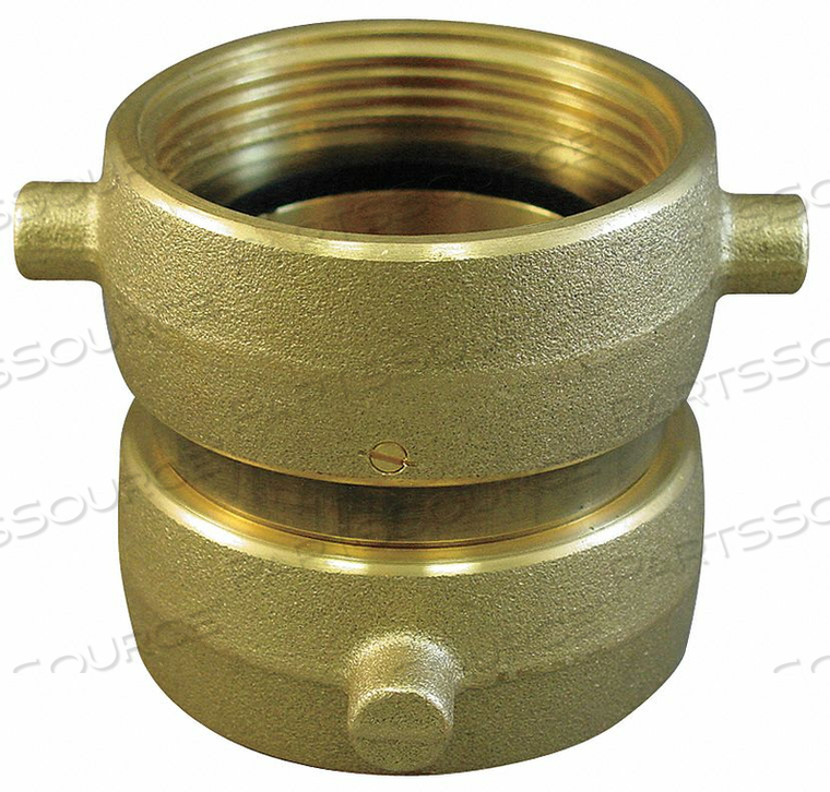 FIRE HOSE ADAPTER 2-1/2 NH 2-1/2 NH by Moon American