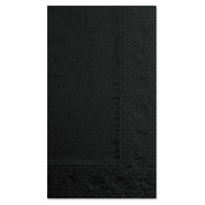 DINNER NAPKINS, 2-PLY, 15 X 17, BLACK, 1000/CARTON by Hoffmaster