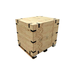 SURE-LOK FIR PLYWOOD PREMIUM GRADE CRATE COLLAPSIBLE, INSIDE 76"L X 46"W X 95" by Pak-Rite, Ltd